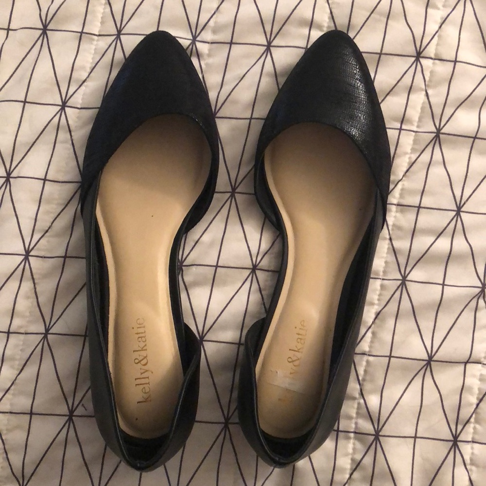 Kelly and Katie black flats